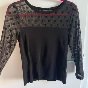 August Silk Polka Dot Shirt